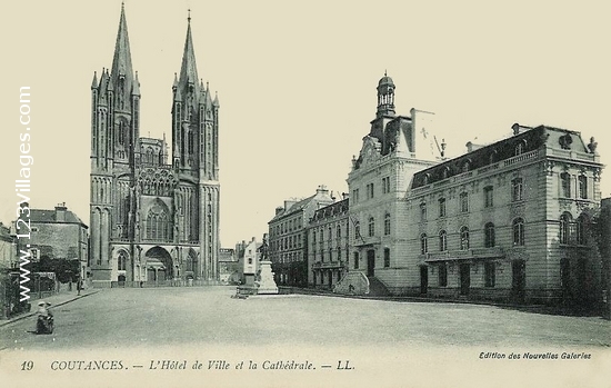 Carte postale de Coutances