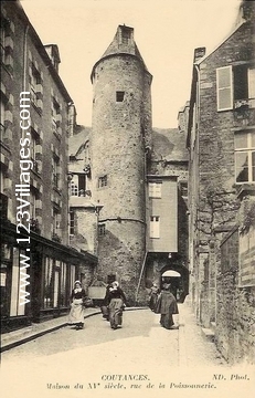 Carte postale de Coutances