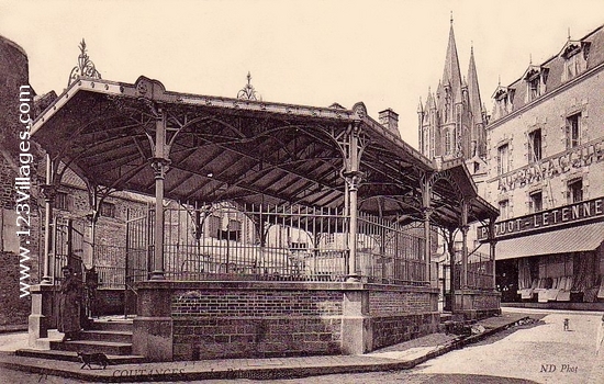 Carte postale de Coutances