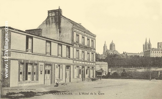 Carte postale de Coutances