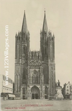 Carte postale de Coutances