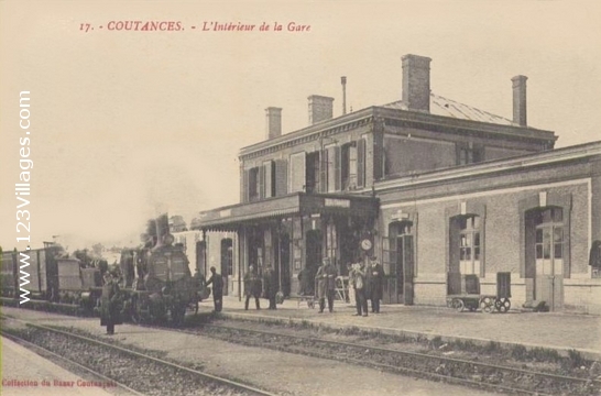 Carte postale de Coutances