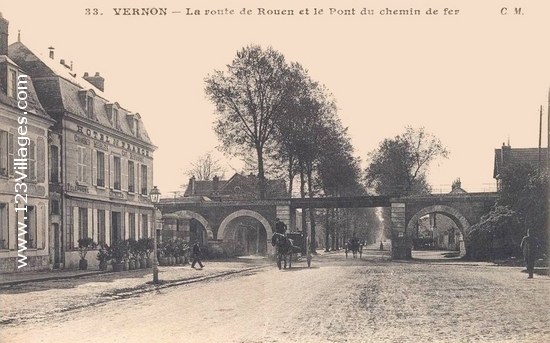 Carte postale de Vernon