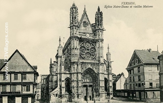 Carte postale de Vernon