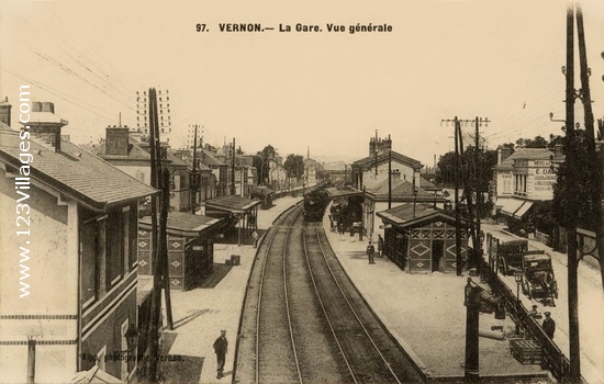 Carte postale de Vernon