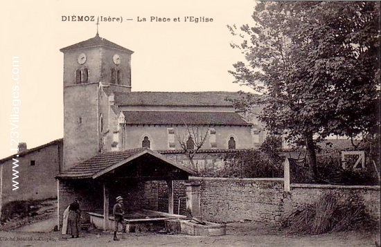 Carte postale de Diémoz