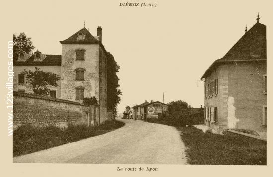 Carte postale de Diémoz