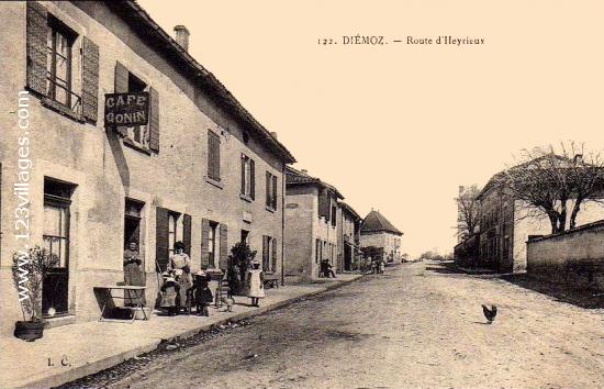 Carte postale de Diémoz