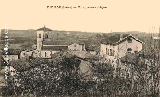 Carte postale de Diémoz