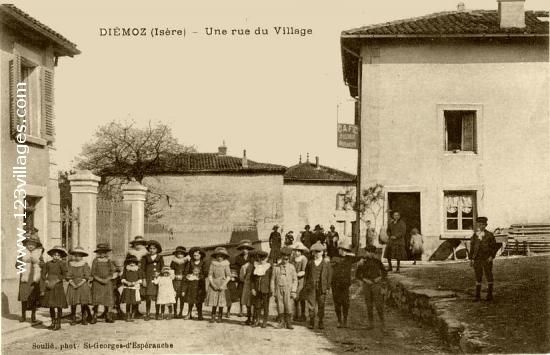 Carte postale de Diémoz