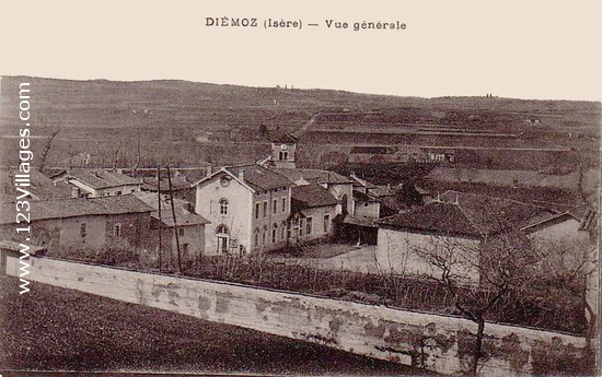 Carte postale de Diémoz