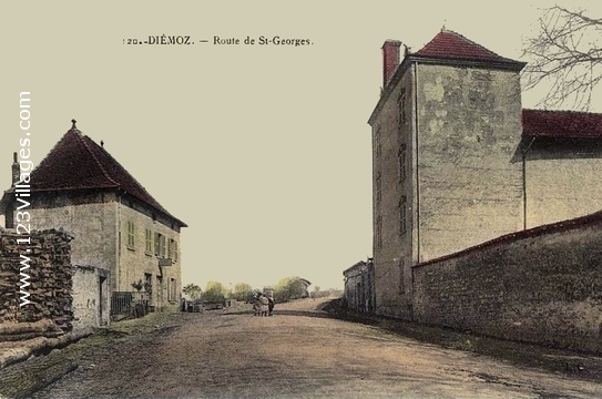 Carte postale de Diémoz