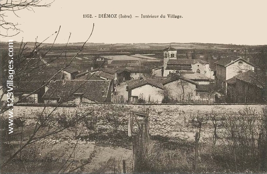 Carte postale de Diémoz