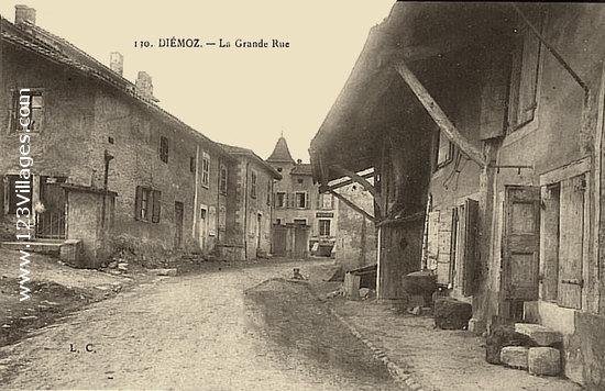 Carte postale de Diémoz