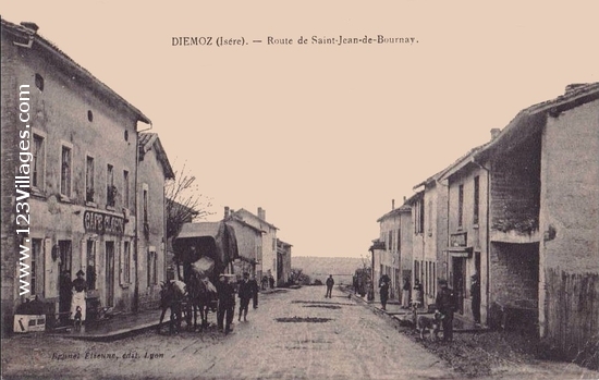 Carte postale de Diémoz