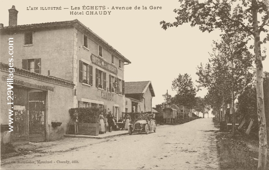 Carte postale de Les Echets