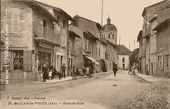 Carte postale de Saint-Jean-le-Vieux