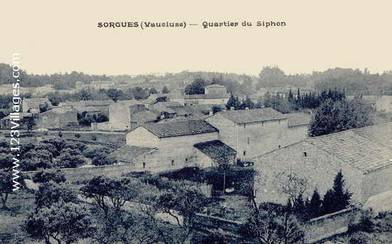 Carte postale de Sorgues