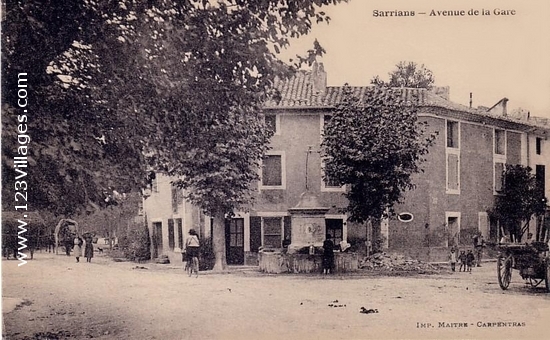 Carte postale de Sarrians