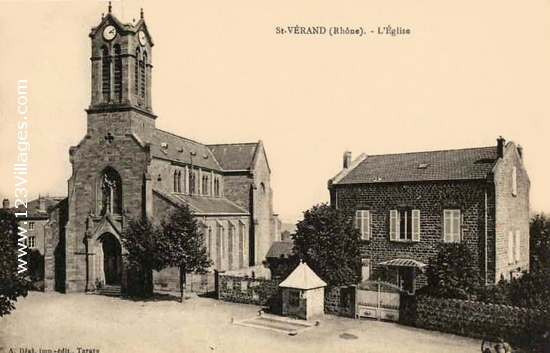 Carte postale de Saint-Vérand