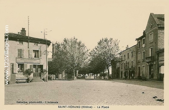 Carte postale de Saint-Vérand