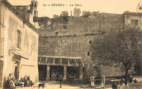 Carte postale de Oppède