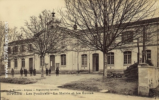 Carte postale de Oppède