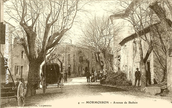 Carte postale de Mormoiron