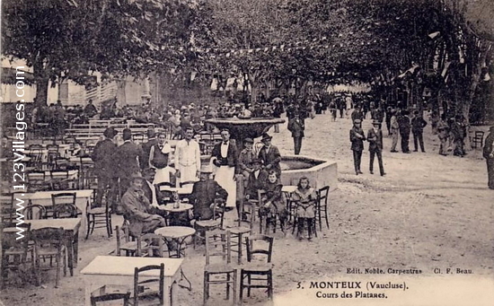 Carte postale de Monteux