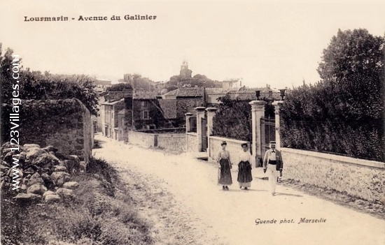 Carte postale de Lourmarin