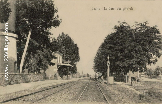 Carte postale de Lauris