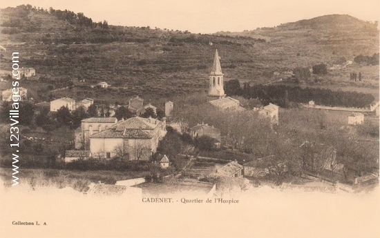 Carte postale de Cadenet