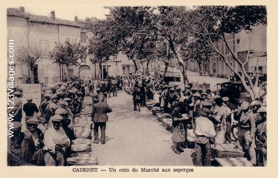 Carte postale de Cadenet