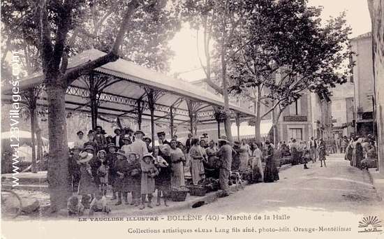 Carte postale de Bollène