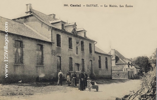 Carte postale de Sauvat