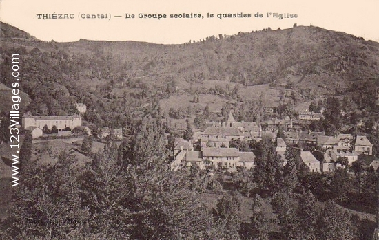 Carte postale de Thiézac