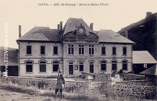 Carte postale de Saint-Poncy