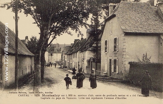 Carte postale de Montsalvy