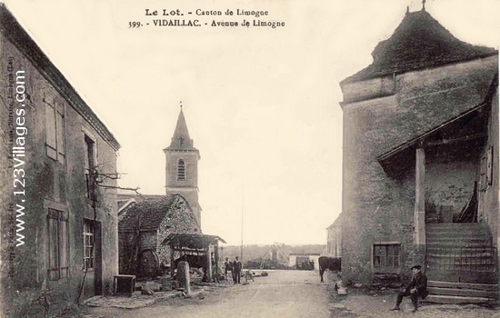 Carte postale de Vidaillac