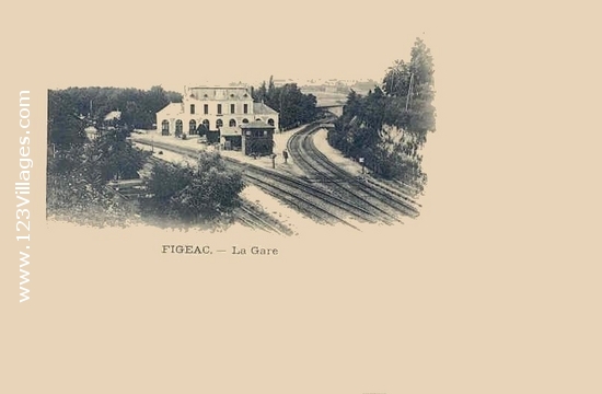 Carte postale de Figeac