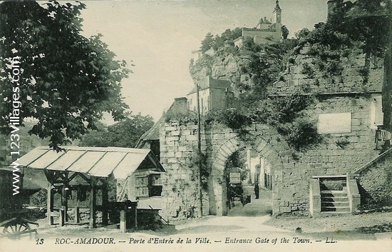 Carte postale de Rocamadour