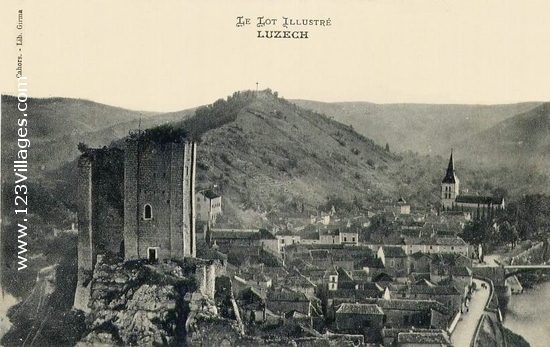 Carte postale de Luzech