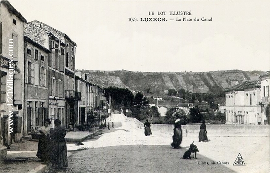 Carte postale de Luzech