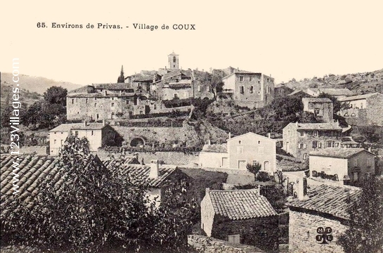 Carte postale de Coux