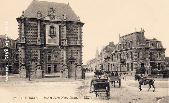 Carte postale de Cambrai