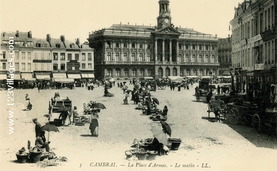 Carte postale de Cambrai