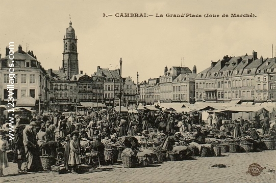 Carte postale de Cambrai