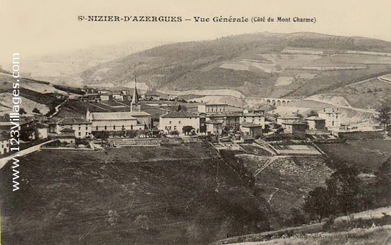 Carte postale de Saint-Nizier-d Azergues