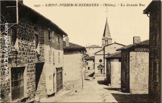 Carte postale de Saint-Nizier-d Azergues