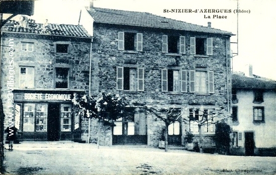 Carte postale de Saint-Nizier-d Azergues